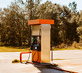 gas station